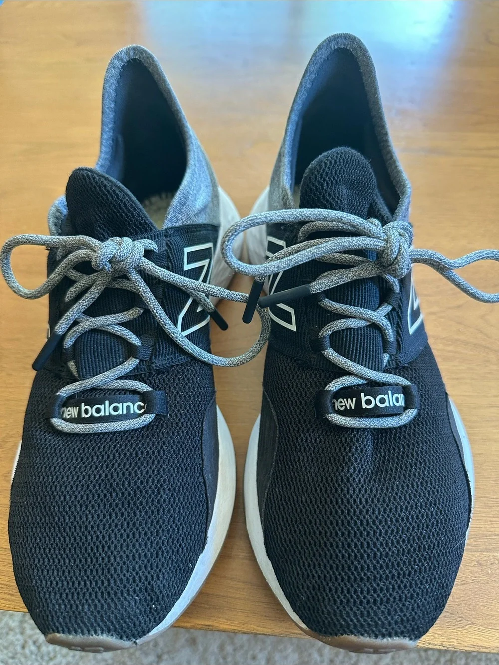 New Balance Black & Gray Running Sneakers